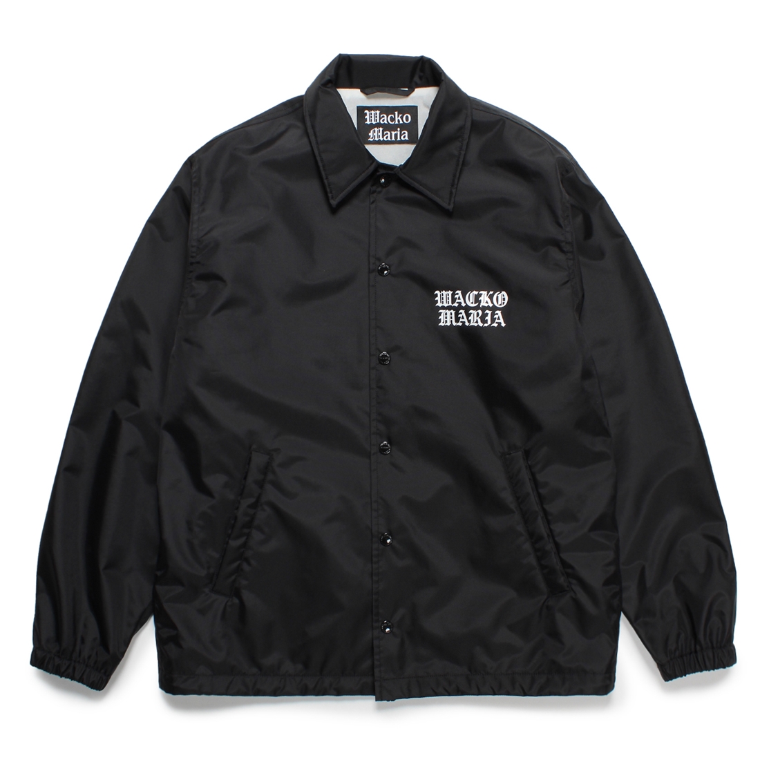 画像: WACKO MARIA/COACH JACKET（BLACK）［コーチJKT-25春夏］