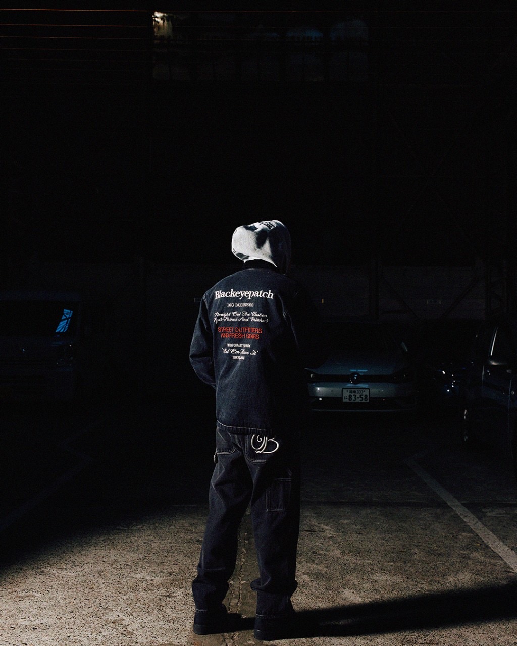 画像: BlackEyePatch/BIG BUSINESS FLAGSHIPS DENIM COACH JACKET（BLACK）