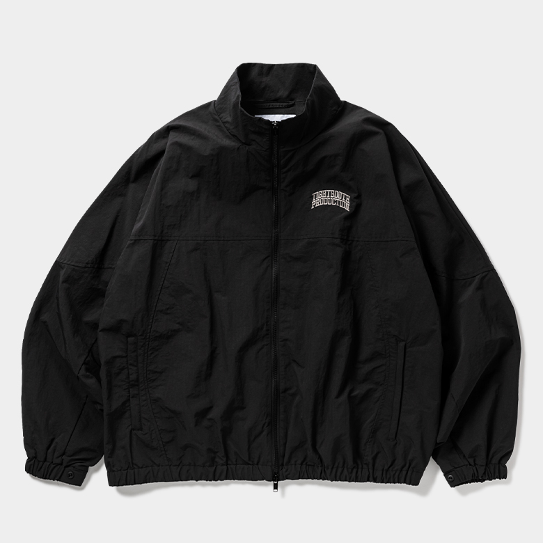 画像: TIGHTBOOTH/RIPPLE TRACK JACKET（Black）［リップルトラックJKT-25春夏］