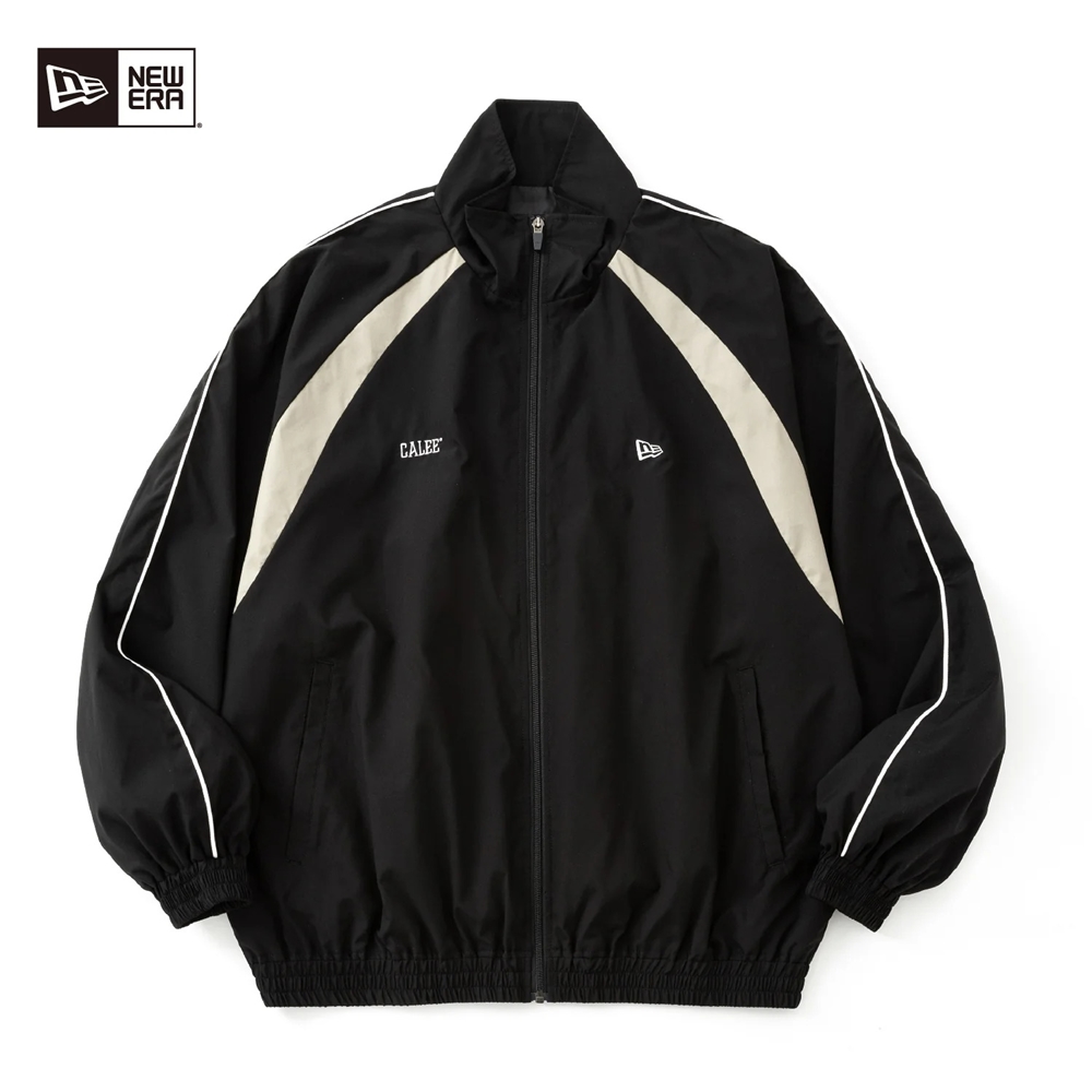 画像: CALEE/× NEWERA CALEE LOGO OVERSIZED PIPING TRACK JACKET＜EXCLUSIVE＞（BLACK）［トラックJKT-25春夏］