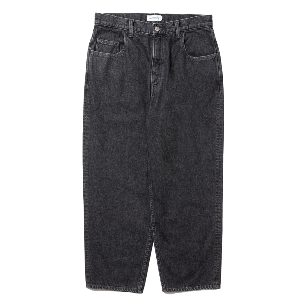 画像: COOTIE PRODUCTIONS/5 Pocket Denim Baggy Pants（Black Fade）［デニムバギーパンツ-25春夏］