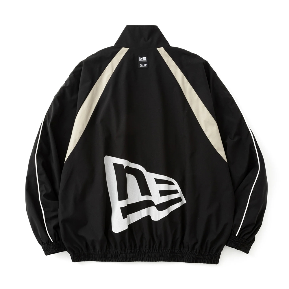 画像: CALEE/× NEWERA CALEE LOGO OVERSIZED PIPING TRACK JACKET＜EXCLUSIVE＞（BLACK）［トラックJKT-25春夏］