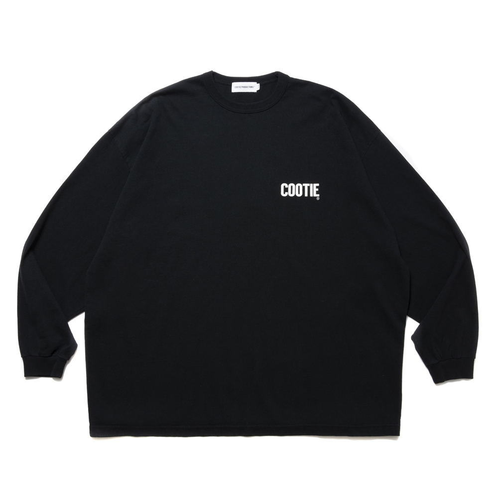 画像: COOTIE PRODUCTIONS/AD Processing Oversized L/S Tee（Black）［プリント長袖T-25春夏］