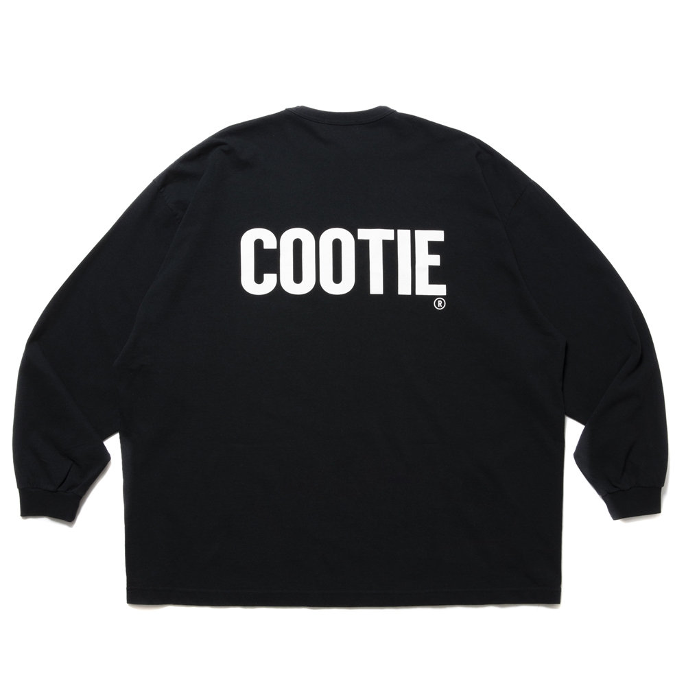 画像: COOTIE PRODUCTIONS/AD Processing Oversized L/S Tee（Black）［プリント長袖T-25春夏］