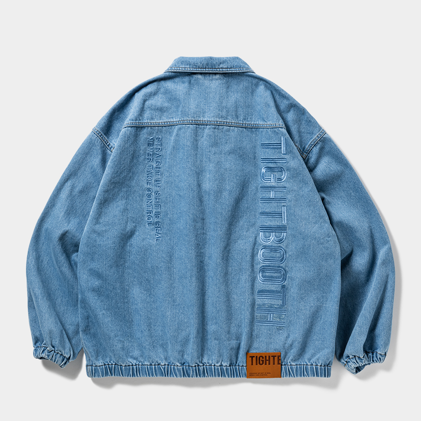 画像: TIGHTBOOTH/DENIM DRIZZLER JACKET（Light Blue）［デニムドリズラーJKT-25春夏］