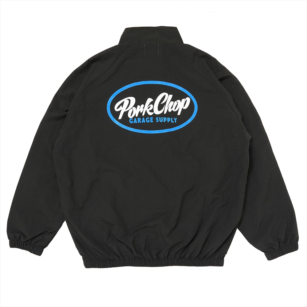 画像: PORKCHOP/OVAL LOGO NYLON JACKET（DARK OLIVE）［ナイロンJKT-25春夏］